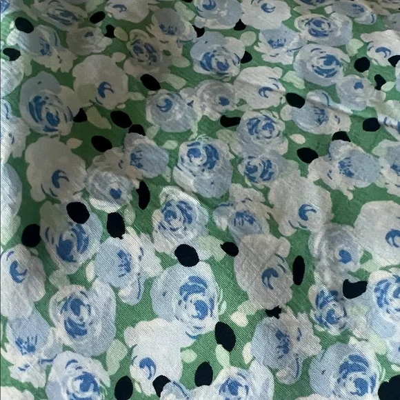 Floral Blue Midi Dress - Picture 6 of 7